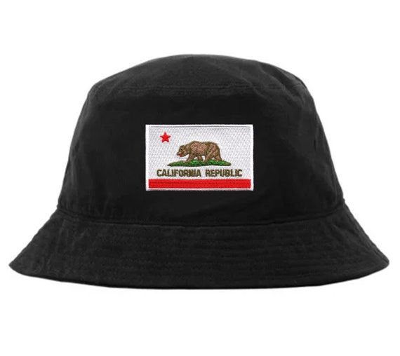 California Flag Bucket Hat Comfort Fit 