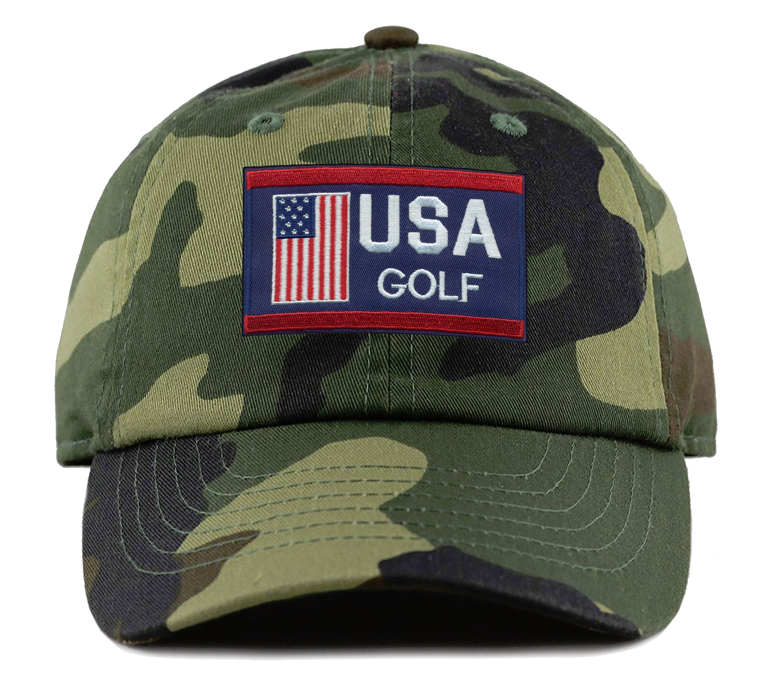 USA Golf Hat US American Flag Color & Style Options Etsy