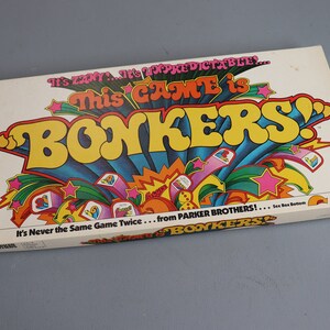 Vintage 1978 Bonkers Board Game - Parker Brothers