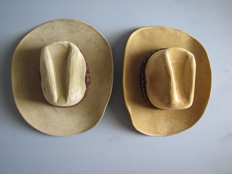 size M Size 7 to 7 18 Vintage Mens or Womens Felt Western Cowboy Hat