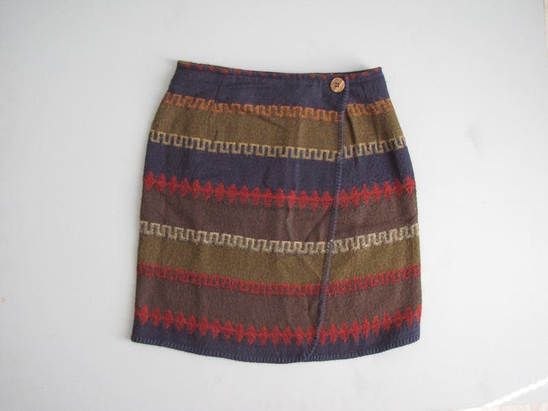 Size 6 Vintage Southwest Wrap Skirt
