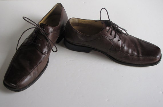 Vintage Brown Leather Florsheim Imperial Shoes - … - image 5