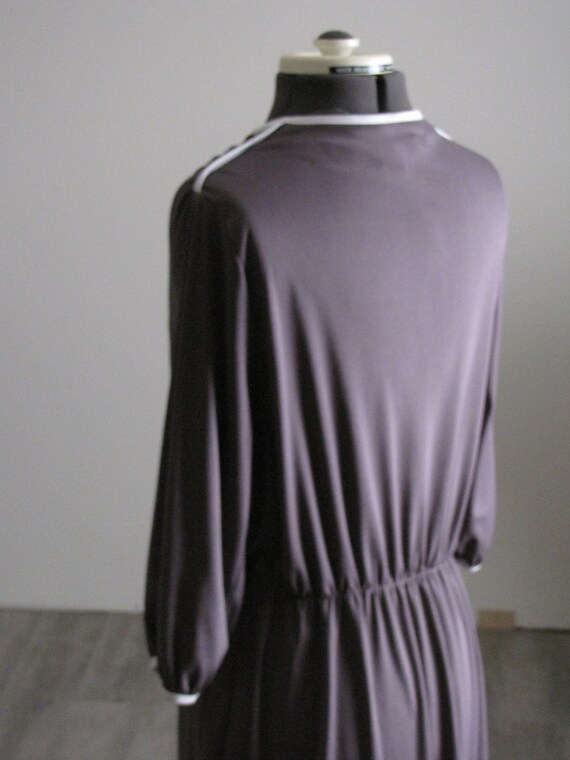 Vintage Women's 1970's Purple Lavender 3/4 Sleeve… - image 3
