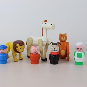 Pick the Items You Want: Vintage Fisher Price Little People Replacement Parts