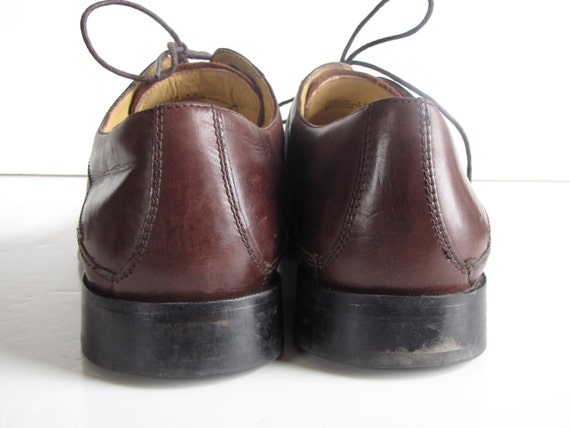 Vintage Brown Leather Florsheim Imperial Shoes - … - image 6