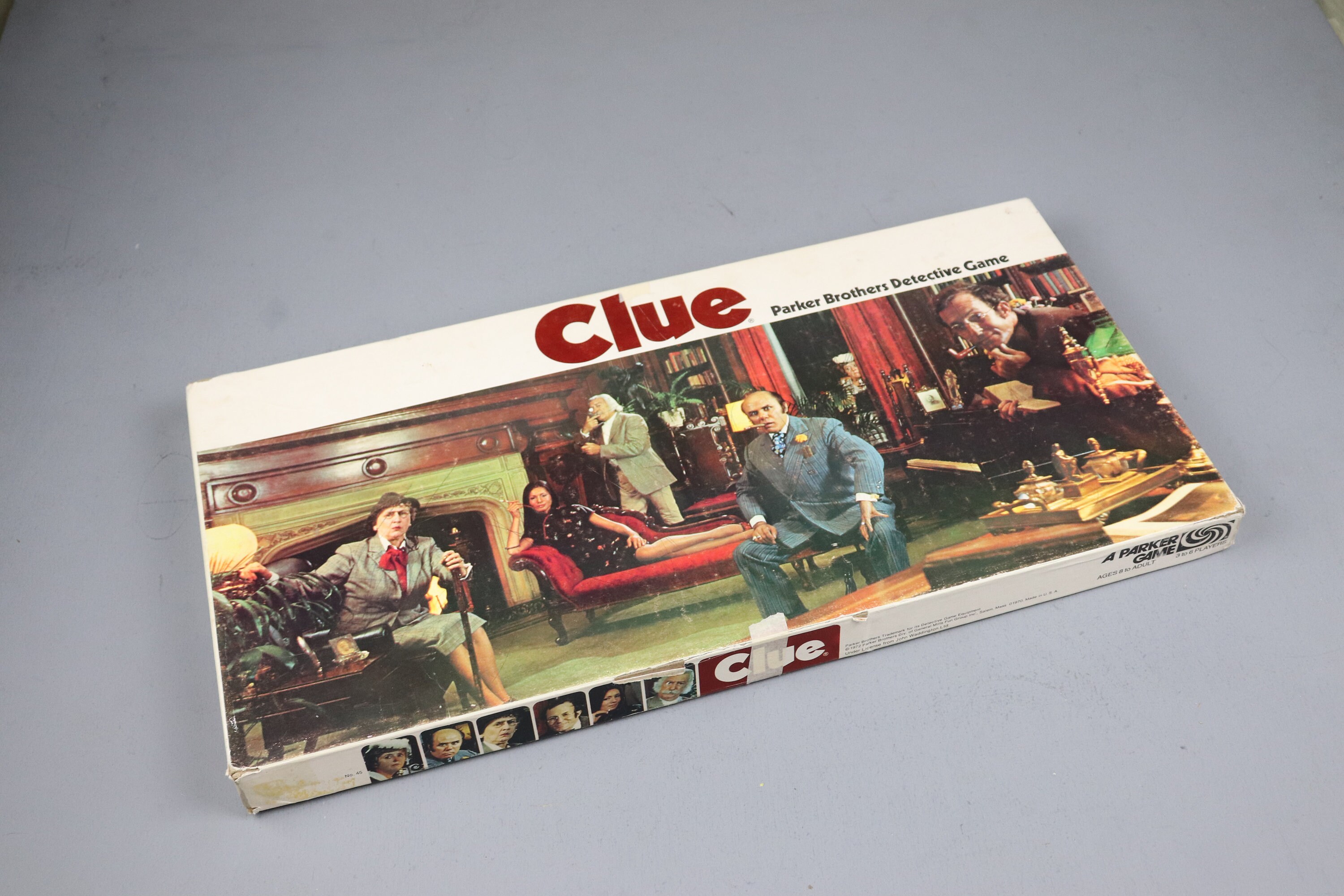 1972 Clue Game - Etsy