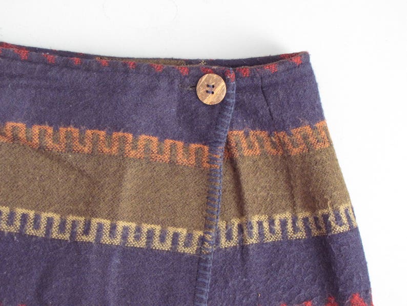Size 6 Vintage Southwest Wrap Skirt