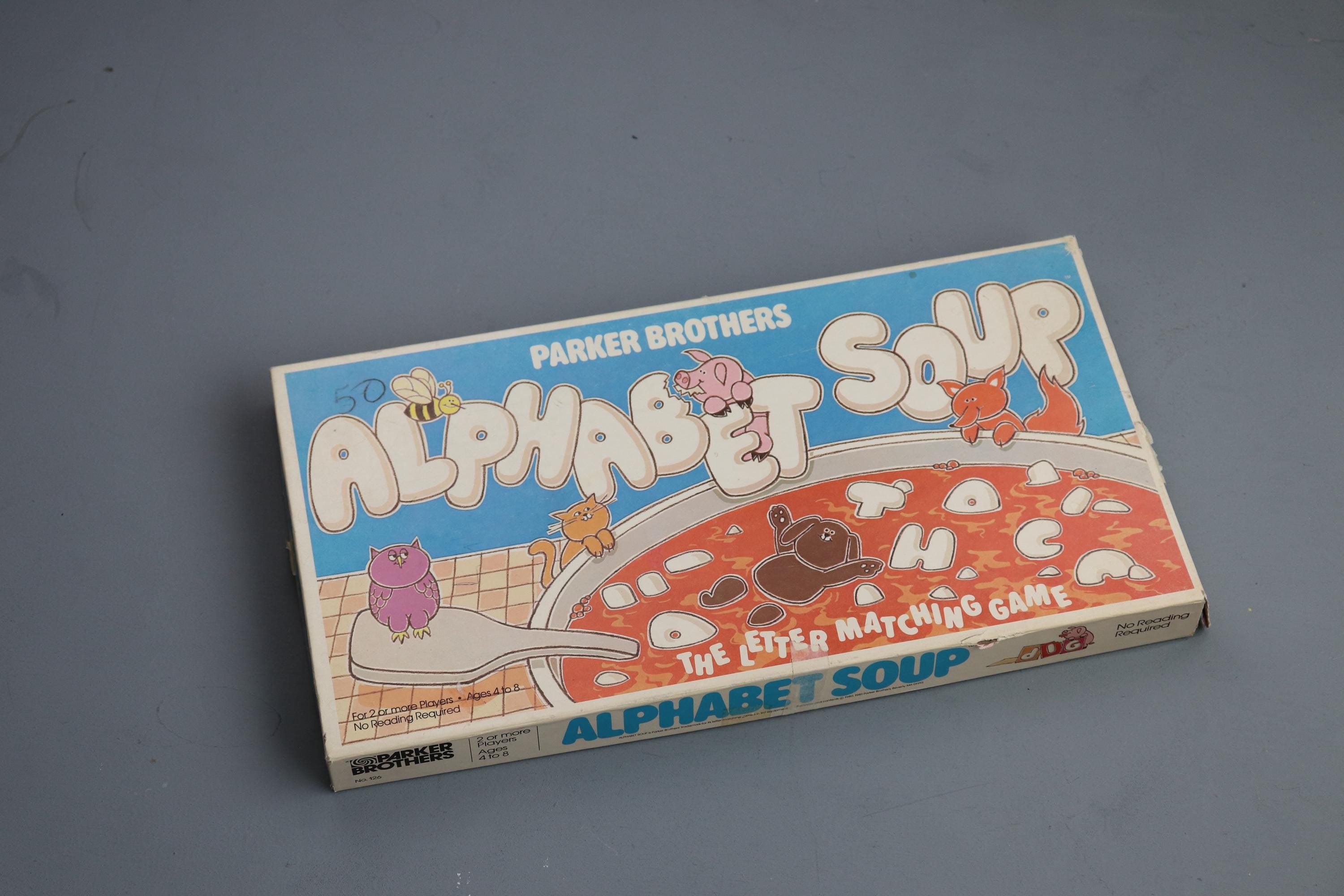Vintage 1981 Alphabet Soup Game - Etsy