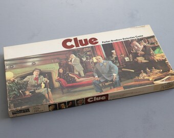 Vintage 1972 Clue Board Game Replacement Parts and Pieces 