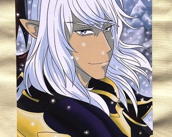 FFXIV - Estinien Wyrmblood (A5 Print)