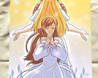 FFXIV - Ryne & Minfillia (A4 Poster/Print)