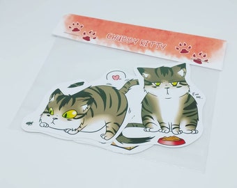 Chibi Kittens - 4 Sticker Pack