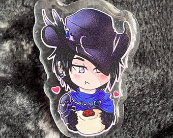 Zero’s Buuz Bun ~ 1.5 inch Acrylic Pin