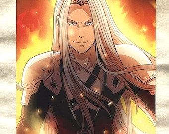 FFVII - Sephiroth (A5 Print)