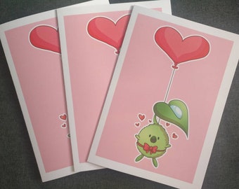 Korpokkur FFXIV Greetings/Valentine's Card