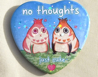 FFXIV Paissa Heart Badge – Holographic