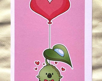 Korpokkur FFXIV Greetings/Valentine's Card