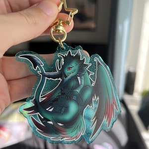 FFXIV Endwalker - Vrtra Glitter Charm
