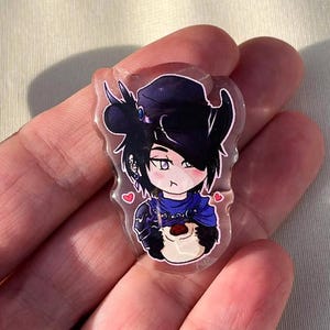 Zero’s Buuz Bun ~ 1.5 inch Acrylic Pin