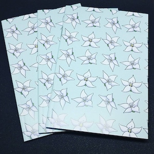 Lunar Tear - Floral Pocket Notebook