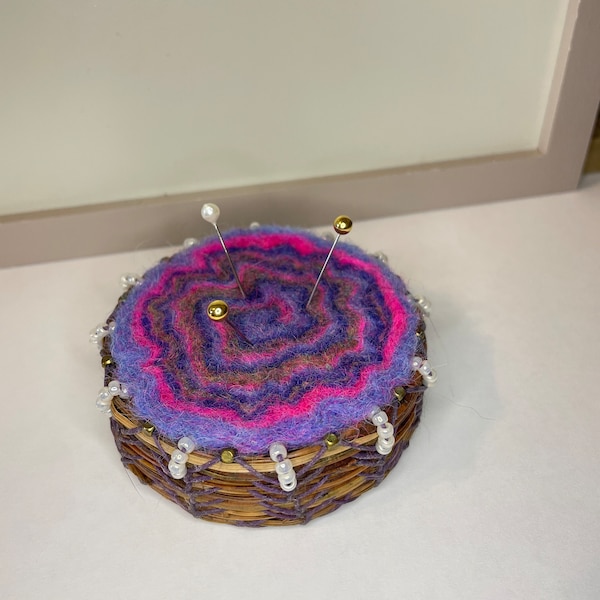 Needle Pin Cushion Etsy