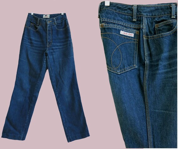 Vintage • Calvin Klein High Waisted Straight Leg J