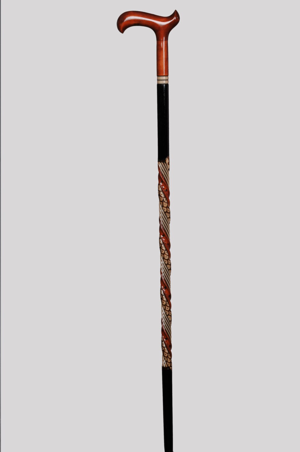 Handmade Wooden Walking Cane Embroidered & Patterned Walking Stick Art ...