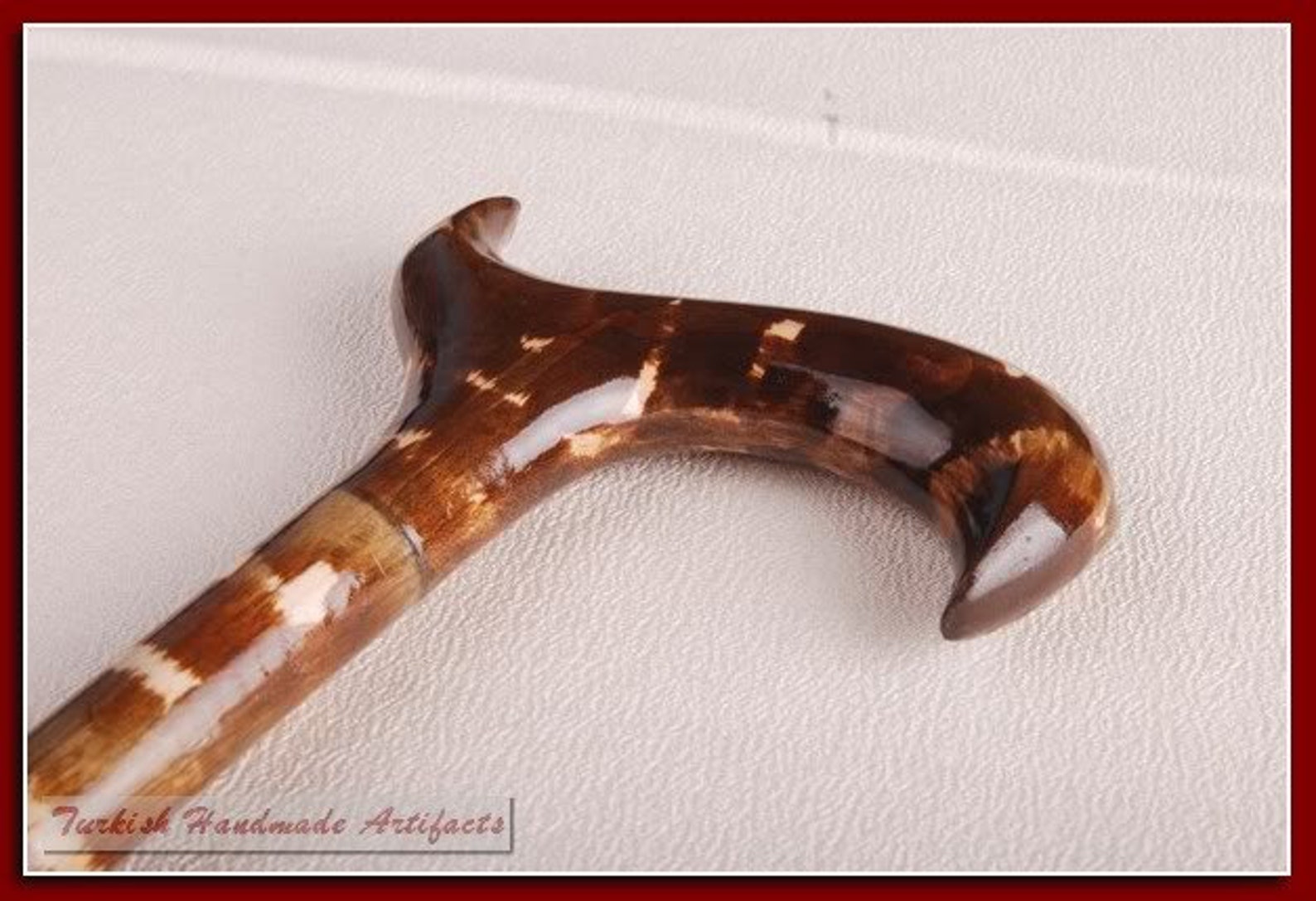 Handmade Wooden Walking Cane Embroidered & Patterned Walking - Etsy