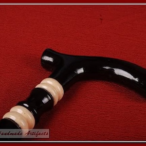 Handmade Wooden Spiral Shaped Walking Stick - Unique Rustic Carved Cane - Premium Walking Stick - Handcrafted Elderly Walking Cane