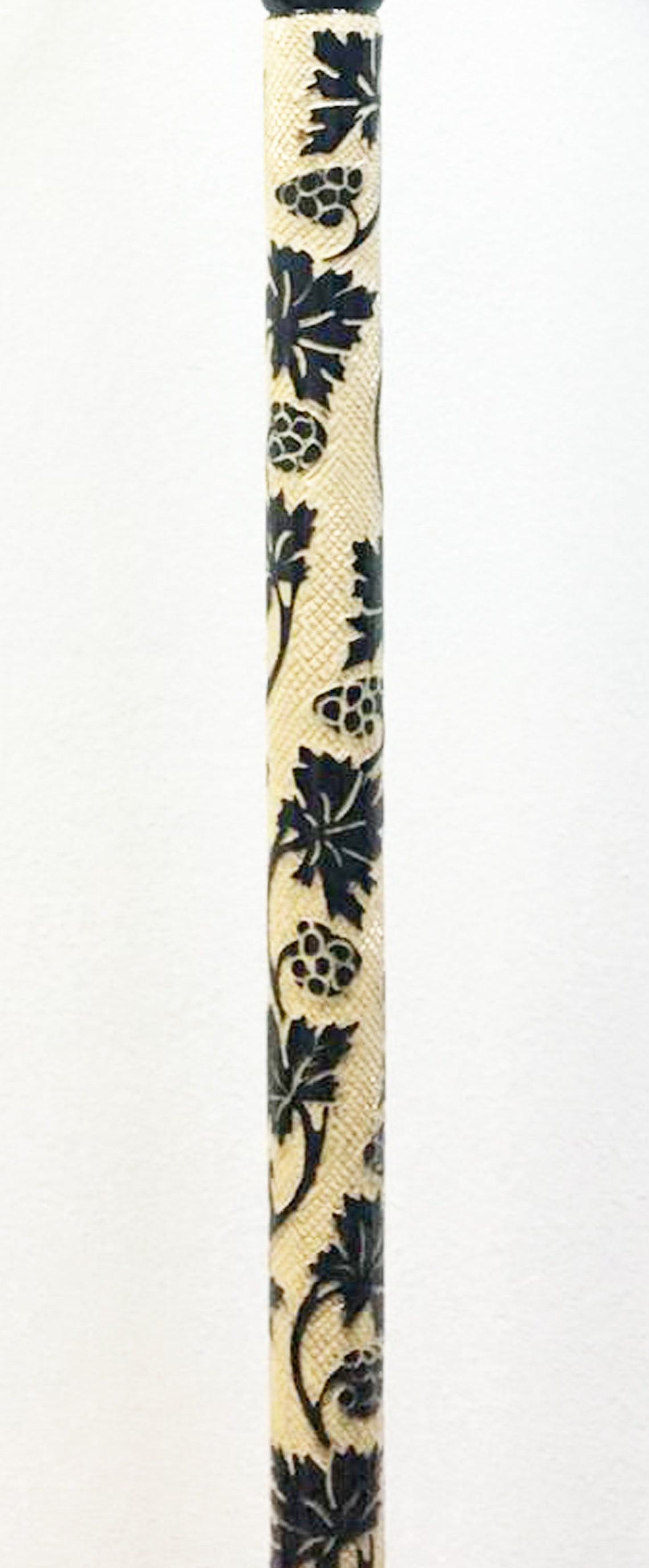Handmade Wooden Walking Cane | Embroidered & Patterned Walking Stick ...