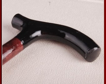 Handmade Wooden WalkingStick with Unique Spiral Design - Artisanal Craftsmanship and Elegant Carving for Stylish Support - Premium Cane