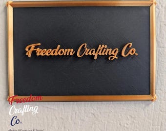 Custom 3D Printed Trophy Plate Small Display Sign Personalized Nameplate Recognition Award Label Desk Plaque Dimensional Tag Base Mount