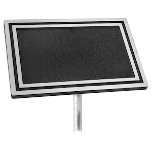 Personalized Outdoor Plaque w/ Stake - Engraved for Dedication, Memorial Garden, Scout Project ~ Free Design and Digital Proof