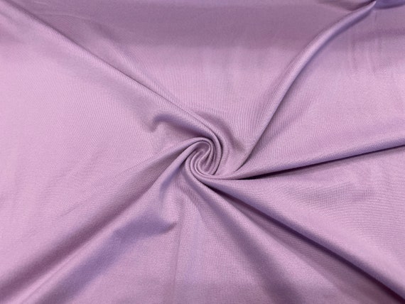 Pastel Purple 90 Double Brushed Polyester Spandex Apparel | Etsy