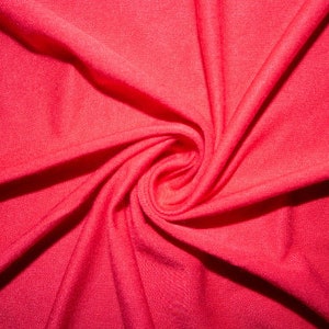 Coral Jersey Knit #53 Rayon Modal Spandex Stretch Abbigliamento Tessuto artigianale Fotografia 58&quot;-60&quot; Ampio taglio su misura