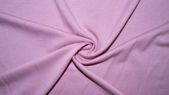 58 Lilac Poly Blend Stretch Terry Cloth Fabric by the Yard