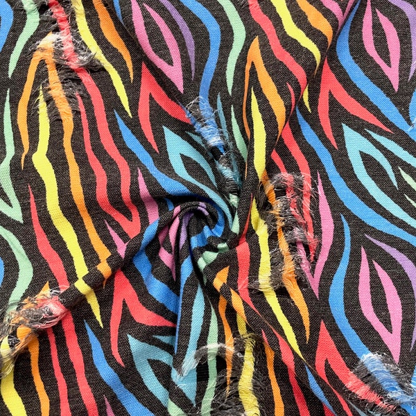 Rainbow Zebra Print Etsy