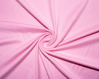 Baby Rosa # 49 Polyester Spandex Bekleidung Stretch Stoff 190 G/m² 58 &quot;-60&quot; breit Meterware