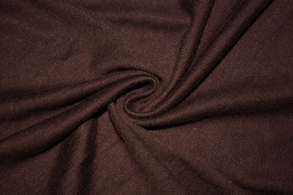 Black Jersey Knit #1 Rayon Polyester Spandex Lycra Stretch Fabric BTY
