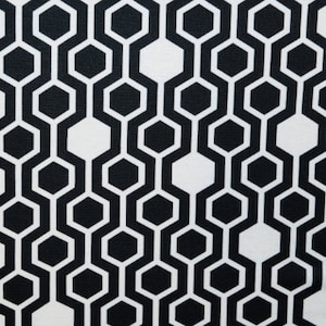 Geometric Ponte Di Roma Print #7 Double Knit Polyester Spandex Stretch Medium Weight Apparel Craft Fabric 58"-60" Wide By The Yard image 1