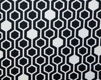 Geometric Ponte Di Roma Print #7 Double Knit Polyester Spandex Stretch Medium Weight Apparel Craft Fabric 58"-60" Wide By The Yard
