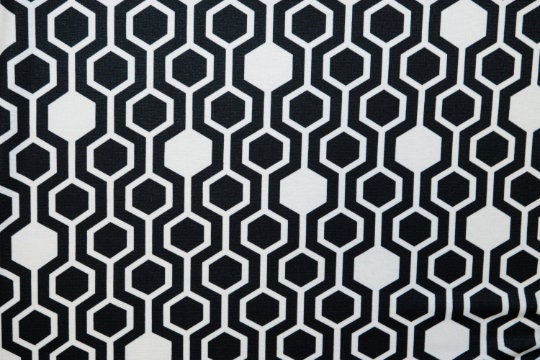 Geometric Ponte Di Roma Print #7 Double Knit Polyester Spandex Stretch Medium Weight Apparel Craft Fabric 58"-60" Wide By The Yard