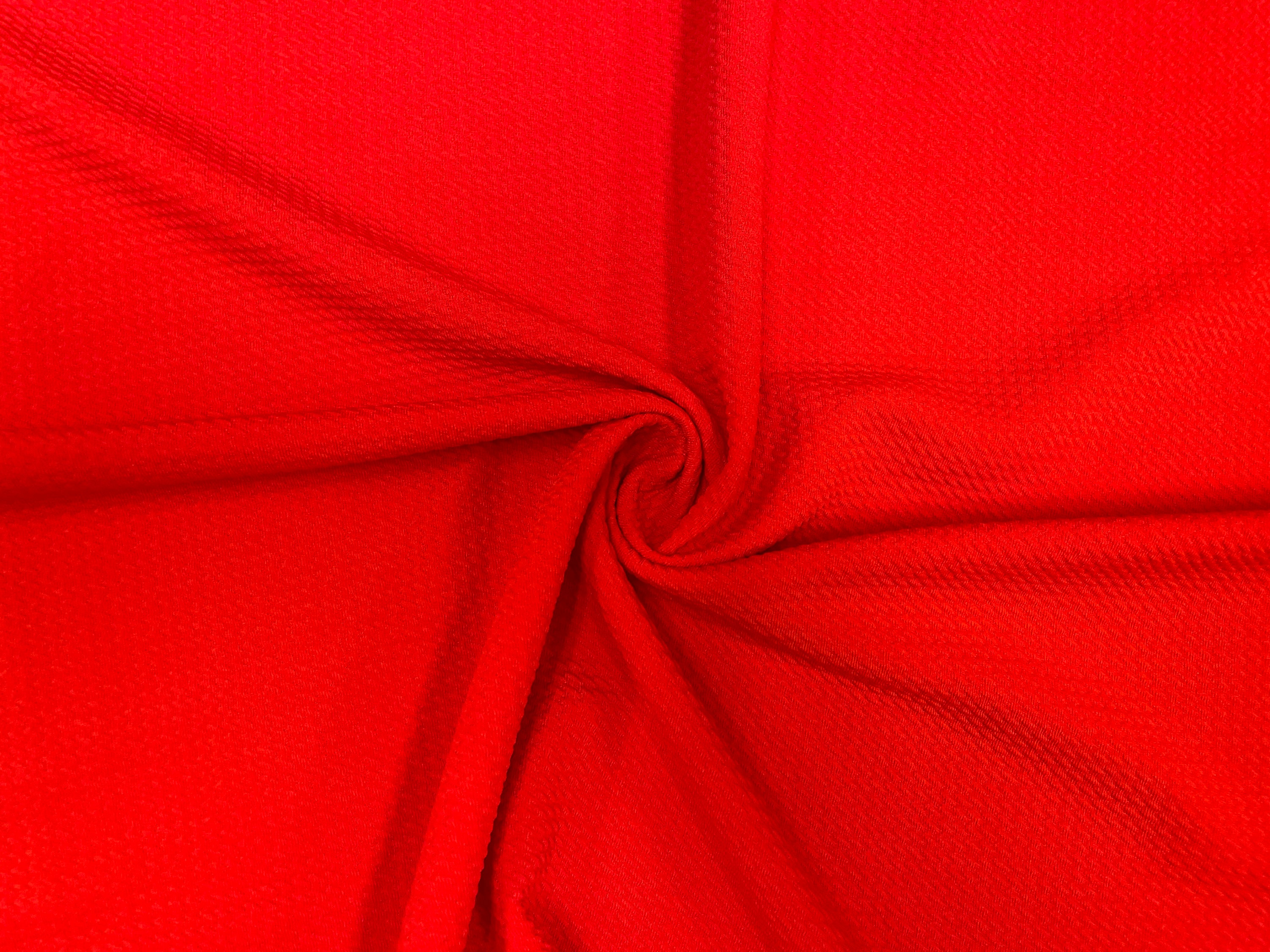 Red Spandex Fabric 