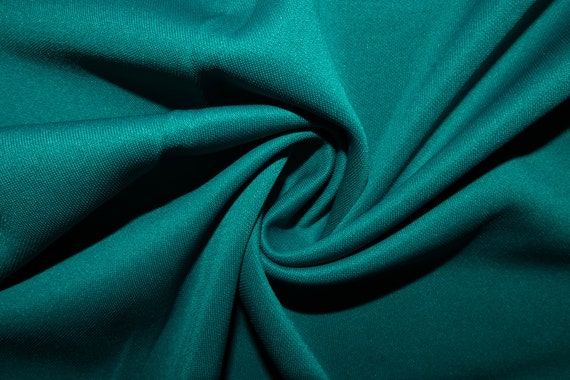 Teal Green Poly Lycra 4 Way Stretch Fabric 60/"W Sport Wear Performance Knit