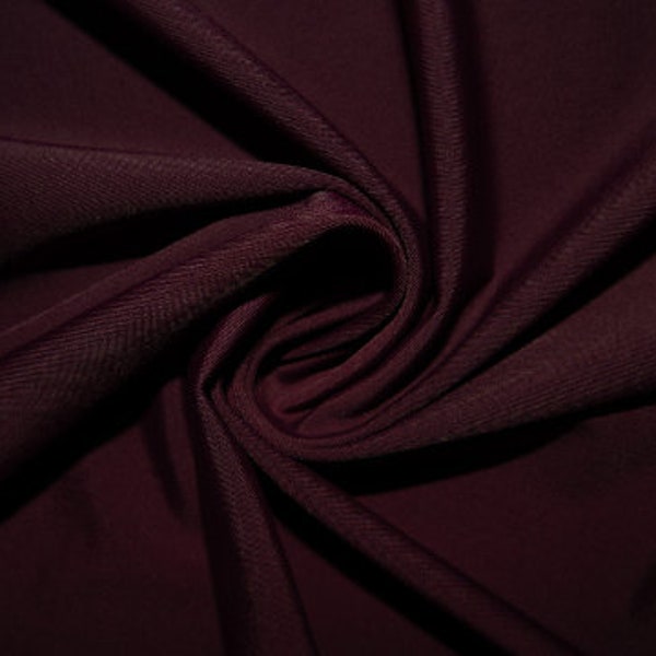 Raisin #204 Swimwear Activewear 4 Way Stretch Nylon Spandex Solid Apparel Cosplay Craft Fabric 56"-58" Wide By The Yard