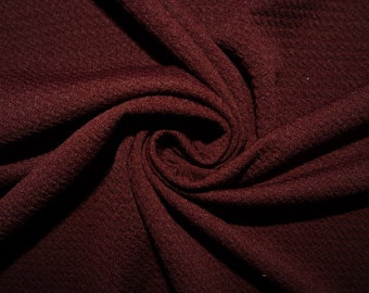 Wine Ribbed Knit Texture Wine Ribbed Fabric - Etsy