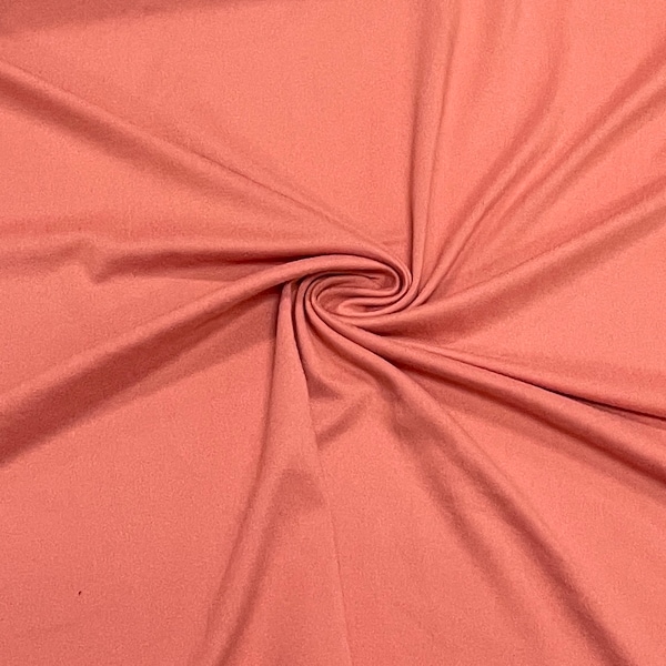 Flamingo #69 Double Brushed Polyester Spandex Apparel Stretch Fabric 190 GSM 58"-60" Wide By The Yard