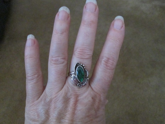 Abalone shell ring - image 3