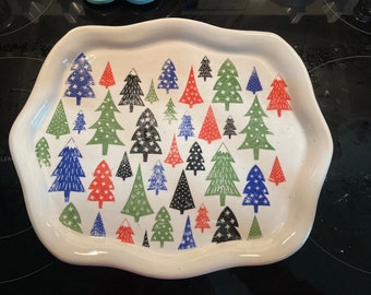 Holiday Ceramic Platters