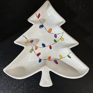 Christmas Tree Platter